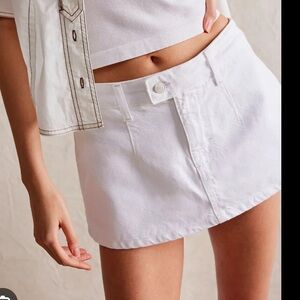 we the free gallivanting peekaboo skirt - ivory